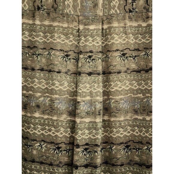 SHIRT-MEN-FIELD AND STREAM-SHORT SLEEVE-100% SILK-GREEN-LIGHT WEIGHT-SIZE LARGE - Picture 3 of 13